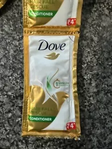 8x Dove Conditioner Hair Fall Travel Holiday Pouch Pack Sachet 7ml - Picture 1 of 2