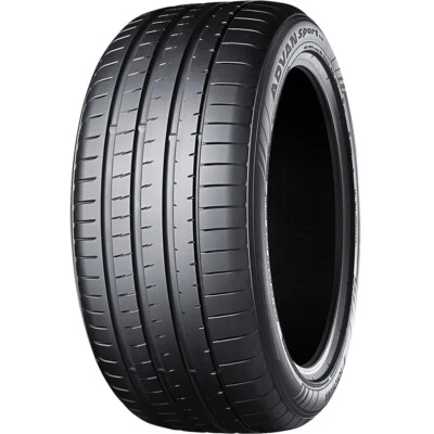 2 Tires 235/50R19 ZR Yokohama Advan Sport V107 (MO1) High Performance 99Y - Image 1 of 3