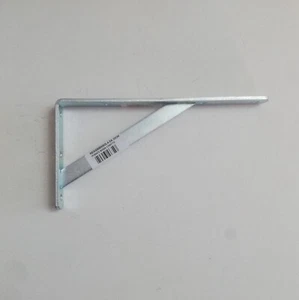 Reggimensola staffa zincata da 30cm con saetta di rinforzo - Foto 1 di 5