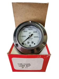 AMETEK Silicone Oil PRESSURE GAUGE 10,000 PSI 63 MM 145079 P2133L - NOS in box - Picture 1 of 5