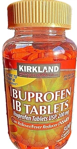 Kirkland Signature Ibuprofen 200 mg IB Tablets, 500 Caplets - Picture 1 of 4