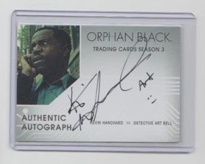 Orphan Black TV Show SDCC Autograph Trading Card #KH Kevin Hanchard Art Bell (A) - Picture 1 of 1