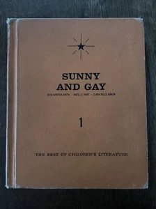 Vintage SUNNY AND GAY - School Textbook Reader 1 - 1964 HC - Picture 1 of 20