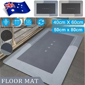 Super Absorbent Floor Mat Soft Quick-Drying Diatom Mud Bath Non-Slip Floor Mat - Picture 1 of 15