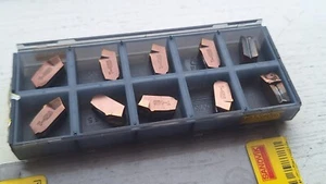 10 Sandvik CoroCut QF face grooving insert QFT-K-0600-04-TF 1125 groove - Picture 1 of 2