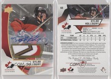 2019 Upper Deck Team Canada Juniors Premium Swatch /199 Dylan Holloway #66 Auto