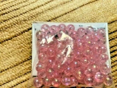 PACK 80 CT CUENTAS 8 MM ROSA SALMÓN, STEELHEAD, TRUCHA REUTILIZABLE  Foto 1 de 2