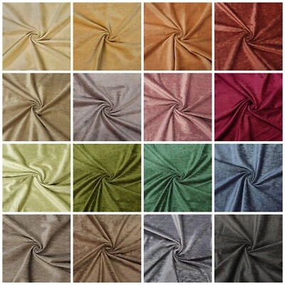 Chenille Möbelstoff Polsterstoff Bezug Stoff Webstoff Strukturstoff Deko Moestro - Bild 1 von 4