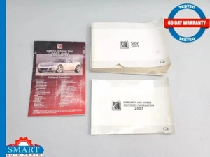 2007 Saturn Sky Convertible 2.0L 2.4L Owner's Manual Book Set OEM - Picture 1 of 11