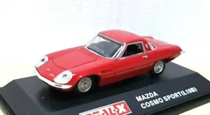 Modellino auto pressofuso 1/72 Real-X rotante MAZDA COSMO SPORT L10B ROSSO - Foto 1 di 2