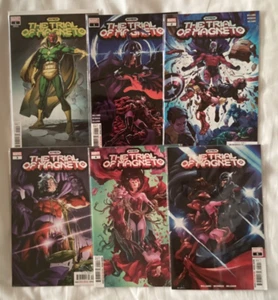 The Trial of Magneto 1 variant,1,2,3,4,5 X men full set - Picture 1 of 1