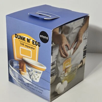 Ototo Baloncesto Dunk 'N Separador Yema de Huevo-Cocina Hornear Nuevo en Caja ¡IDEA DE REGALO! Foto 1 de 4