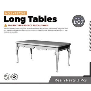 Mesas largas modelo escena SSMODEL LYT87242 1/87 - Imagen 1 de 2