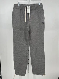 Polo Ralph Lauren Mens Jogger Pant Gray Heather Cotton Blend Fleece Core Replen - Picture 1 of 7