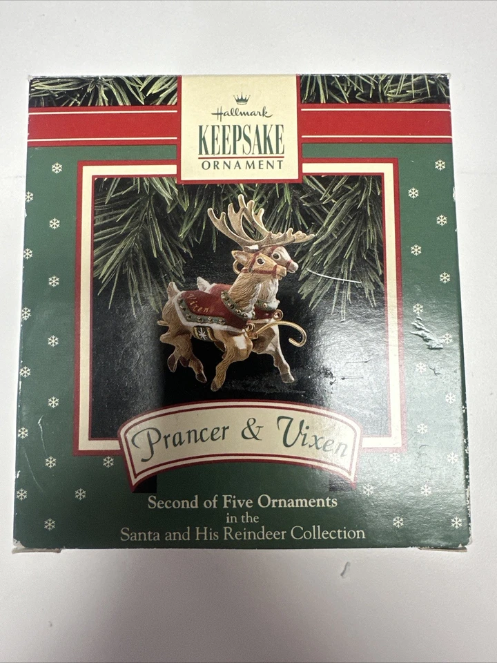 Hallmark Keepsake Ornament Prancer & Vixen - Image 1 of 3