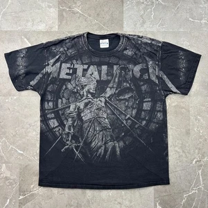 Vintage Metallica Graphic Tee Herren XL y2k Band Kurzarm AOP All Over Print - Bild 1 von 8