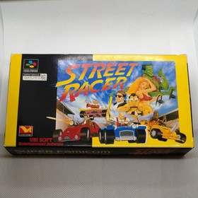 Final SFC Street Racer Game with Box and Manual, Tested, RetroFreak Compatible