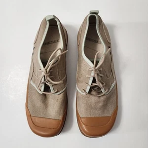 Diesel Drac Lona Goma Puntera Cuadrada Para Hombres 9 Dobladuras Marrón Con Cordones Raro Estilo De Colección - Imagen 1 de 8