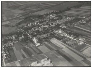 ZZ-1328/ Ober-Gebra b. Bleicherode  Foto Luftbild 18 x 13 cm  ca. 1938 - Bild 1 von 2