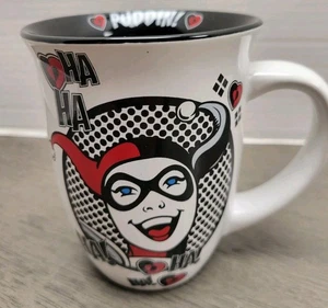 DC Comics JOKER Harley Quinn Puddin! Ha! Ha! Ha! 16 Unzen Keramiktasse Lizenziert - Bild 1 von 24