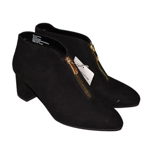 Liz Claiborne NEU 90 $ Hanson Blockabsatz Stiefeletten schwarz Größe 6 M - Bild 1 von 5