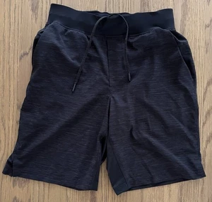 Lululemon T.H.E. Short Linerless 9" aktualisiert meliert schwarz Herren Small - Bild 1 von 4