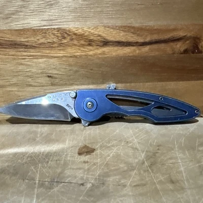 Faca dobrável Buck USA 290 Impulse Rush aberta assistida com trava! - Imagem 1 de 4