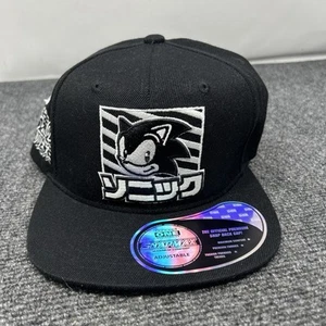 Sonic Bioworld Gorra japanische Mütze Kappe Druckknopflasche bestickt neu mit Etikett - Bild 1 von 12