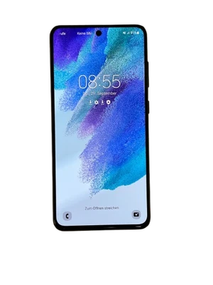 Samsung Galaxy S21 FE 5G 128GB Grau  Android Smartphone SM-G990B2/DS - Bild 1 von 4