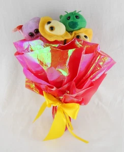 Mazzo di peluche microbi giganti Drew Oliver STD amore San Valentino ThinkGeek - Foto 1 di 8