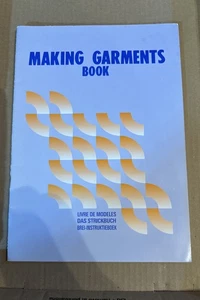 Brother Knitking MAKING GARMENTS BOOK Booklet Printed in Japan 1992 Vintage - Picture 1 of 2