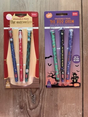 Legami  Lot de 2 Packs de 3 Stylos Halloween + Noël 2025 - Immagine 1 di 3