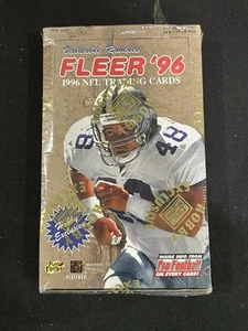 1996 Fleer Football Hobby Box Factory Sealed 24 Packs Rare - Picture 1 of 7