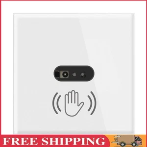 100-240V Wall Smart Light Switch Infrared Wave Induction Wireless Switch (White) - Bild 1 von 12