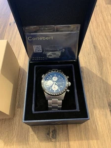 Cortebert1790 Chronograph Elevation Noir Men’s Watch - Picture 1 of 4