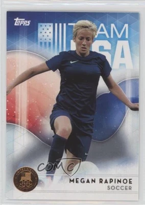 2016 Topps US Olympic & Paralympic Team and Hopefuls Bronze Megan Rapinoe #20 - Image 1 of 2