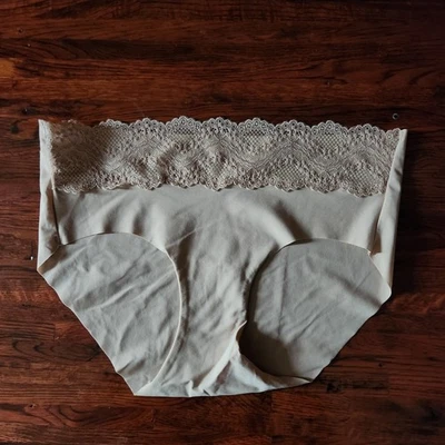 B Tented Braties 5 Pequeñas Beige Ropa Interior Panty tiro bajo Hipster  Foto 1 de 4