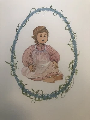 Buckley Moss 1990 «Haley» ограниченный выпуск 431/1000 распродано печати - Изображение 1 из 4