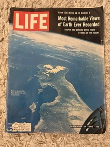LIFE Magazine Most Remarkable Views of Earth Ever Recorded September 24th 1965 - Picture 1 of 5