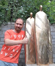 The Saints Bronze Author's Sculpture Limited Edition 2/4 Free Shipping