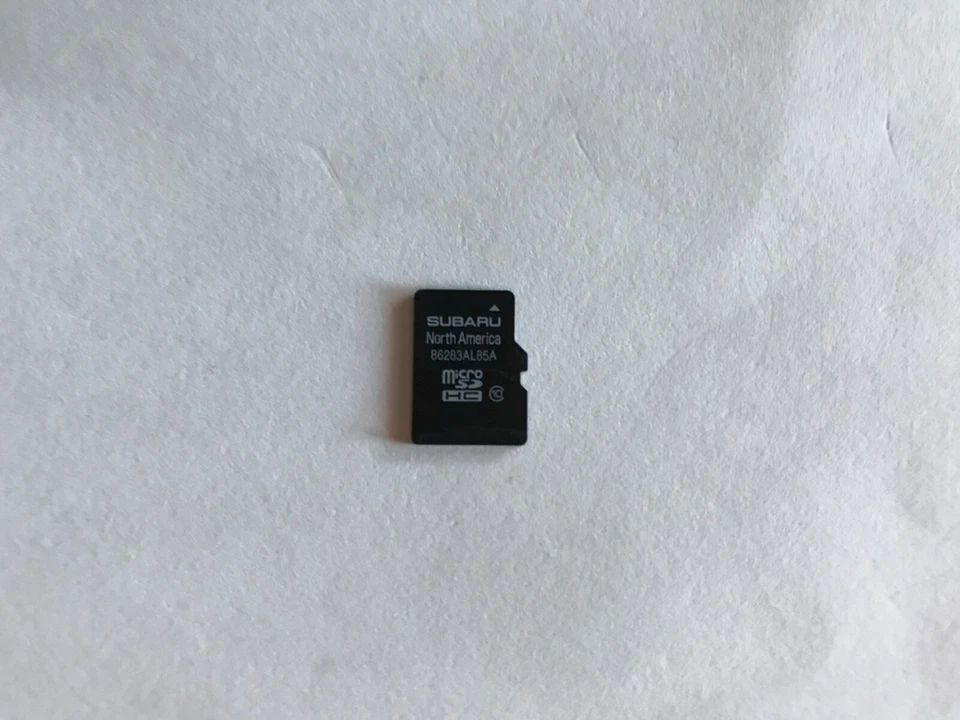 2017 OUTBACK and LEGACY Navigation SD Card Map Memory OEM 86283AL85A  - Image 1 of 1