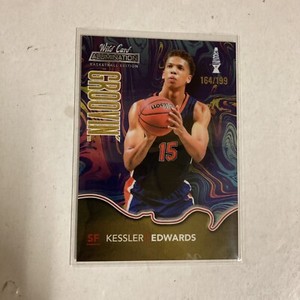 2022 Wild Card Alumination Groovin #d 164/199 Kessler Edwards NJ Nets #BG-35