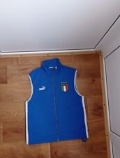 Italy National Team Puma Gilet Jacket | Vintage Italia Football Sportswear XL