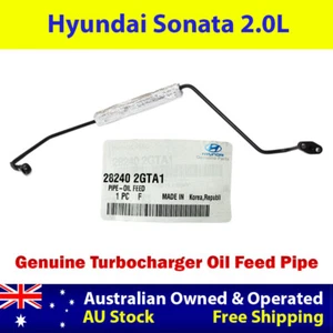 Genuine Turbo Charger Oil Feed Pipe For Hyundai Sonata 2.0L - Picture 1 of 6