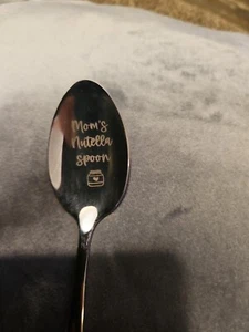 Moms Nutella Spoon In Gift Box Great Christmas Or Birthday Gift  - Picture 1 of 2