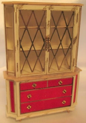 Mueble de casa de muñecas vintage ideal Petite Princess - gabinete de China / sin caja Foto 1 de 4