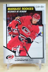 2020-21 OPC Marquee Rookies #619 Steven Lorentz - Carolina Hurricanes Rookie RC - Picture 1 of 2