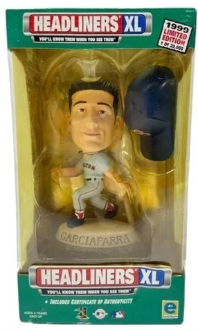 Nomar Garcia Parra Headliners XL 1999 Limited Edition Collection NIB MLB Basebal Cover