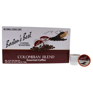 Boston's Best Coffee Roasters - Colombian Blend Medium Roast 100% Arabica Coffee - Picture 1 of 3