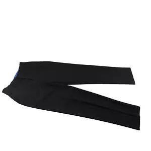 IZOD Youth Dress Pants Nice Slacks 18 Black Flat Front Straight Leg Boys Z8D0019 - Picture 1 of 14